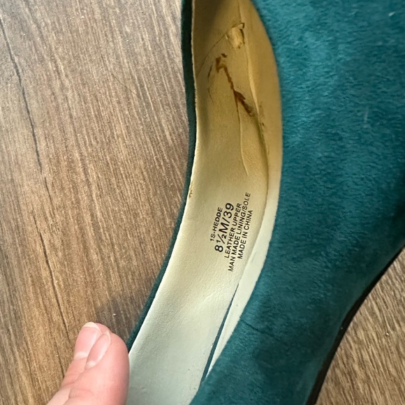 1. STATE teal high heels size 8.5 - Picture 7 of 7